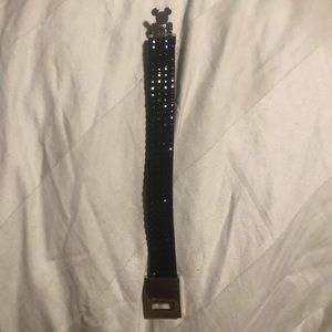 Black sparkly bracelet